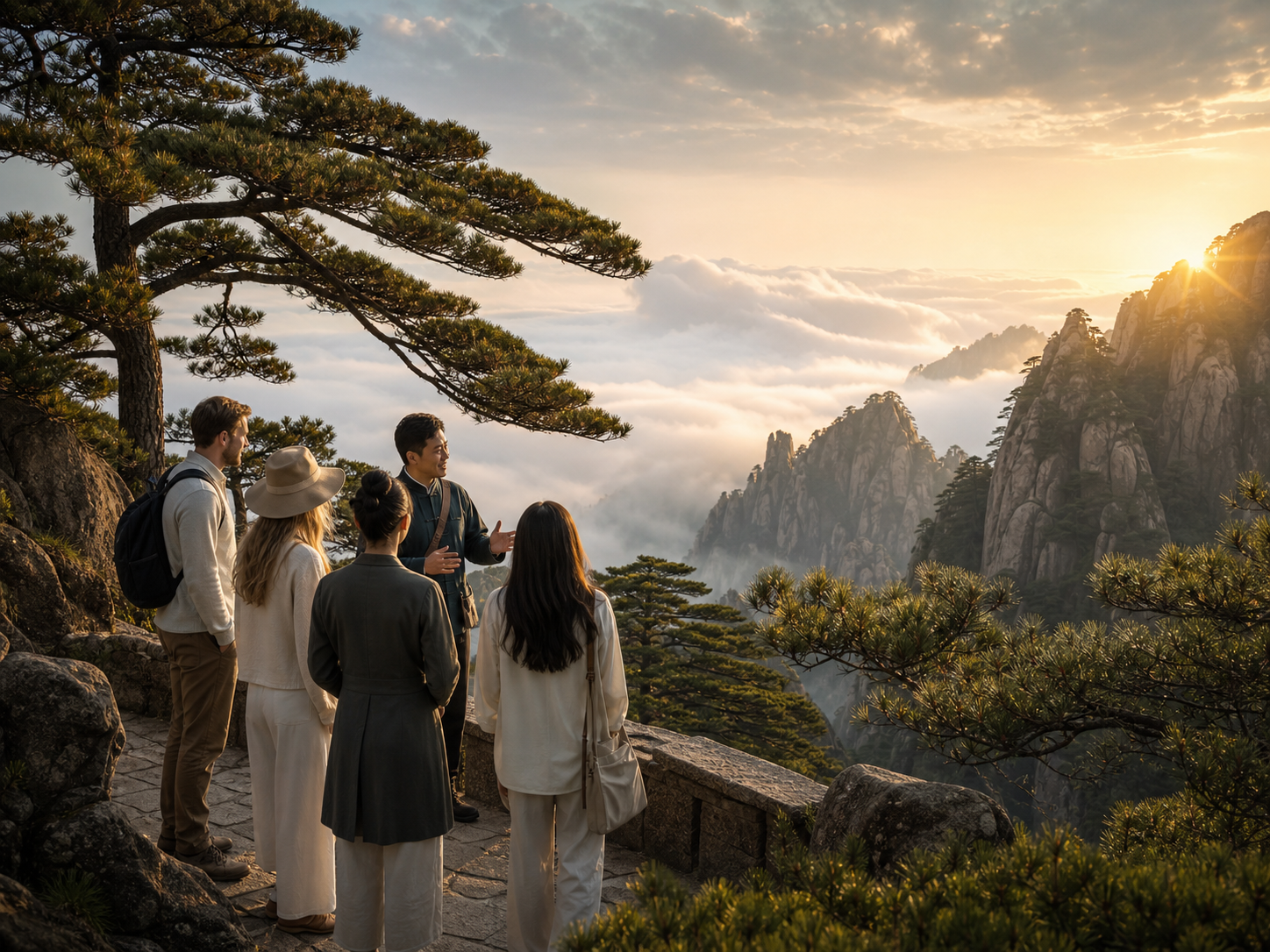 Huangshan cultural trek